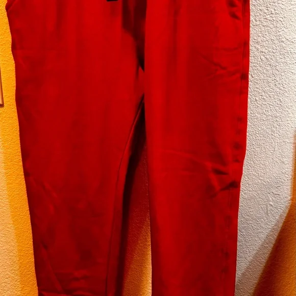 Fashion Nova Relaxed Red Joggers - Picture 2 of 4